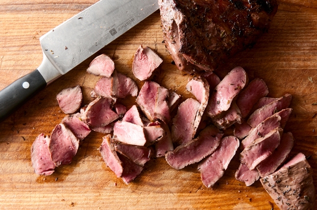 Grilled venison is a tasty way to handle backstrap. Photo: Holly Heyeser. 
